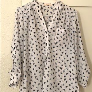 Fun2Fun Mackenzie Henley Blouse